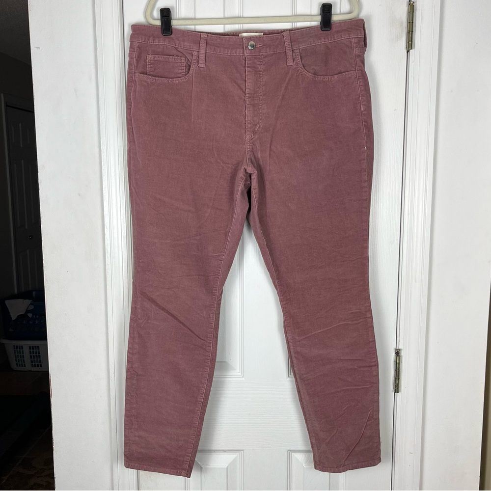Universal Thread High Rise Skinny Corduroy Pants Stretch